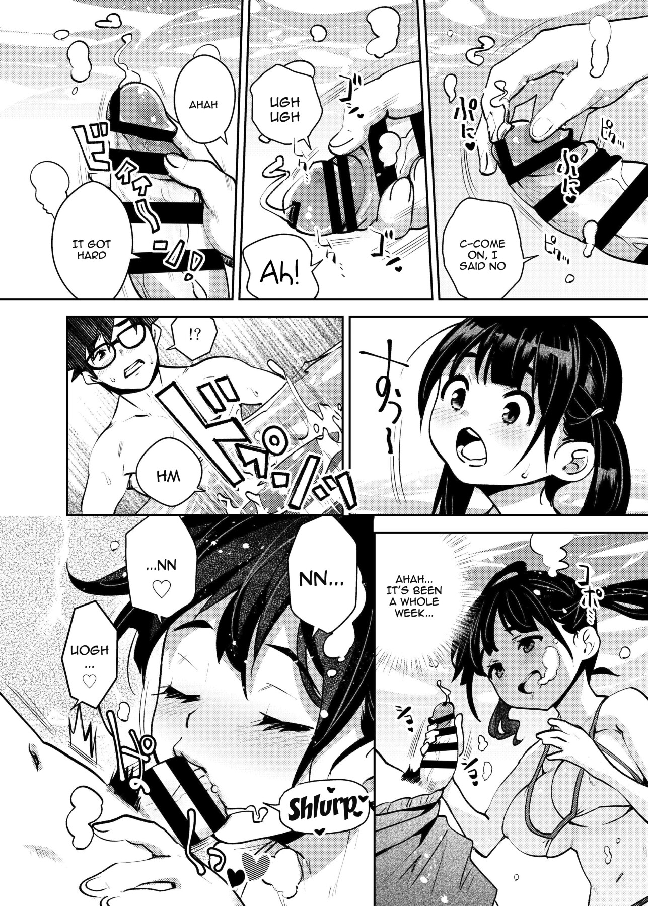 Hentai Manga Comic-Inakax 7! Having Sneaky Sex In The Pool And The Locker Room-Read-7